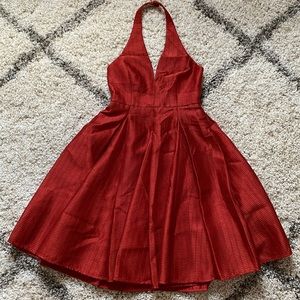 Brand New Halston Heritage Halter Cocktail Dress